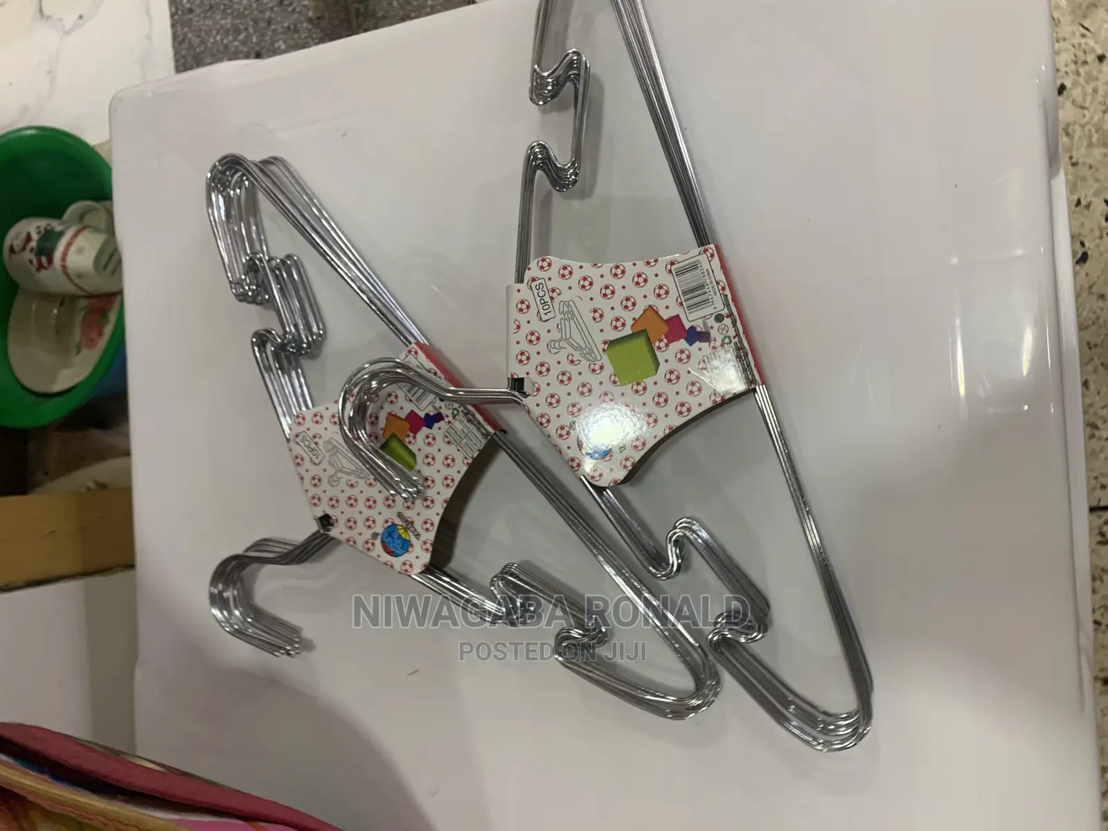 10pc Stainless Steel Hangers