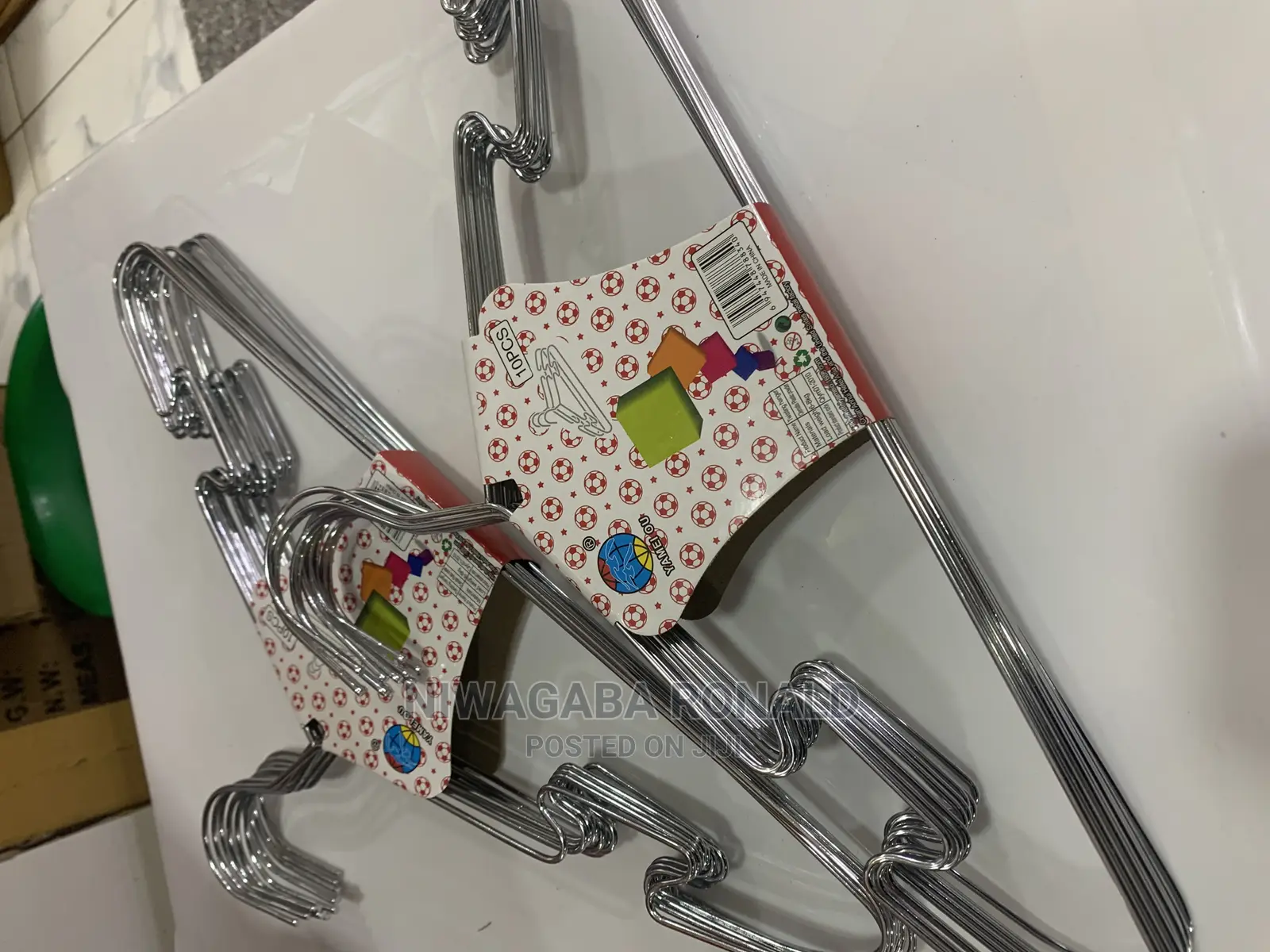 10pc Stainless Steel Hangers