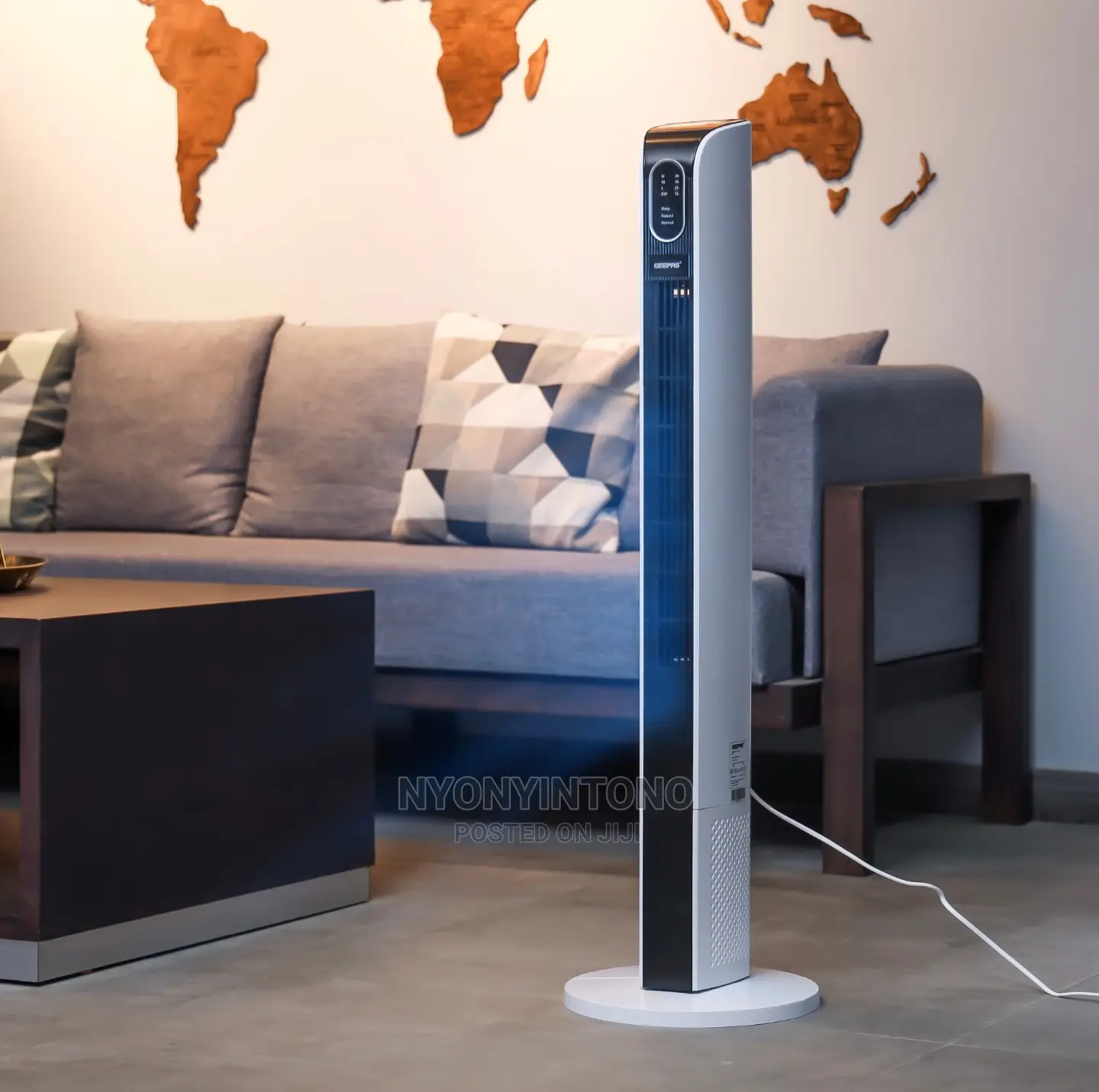 Tower Fan Geepas With 2years Waranty