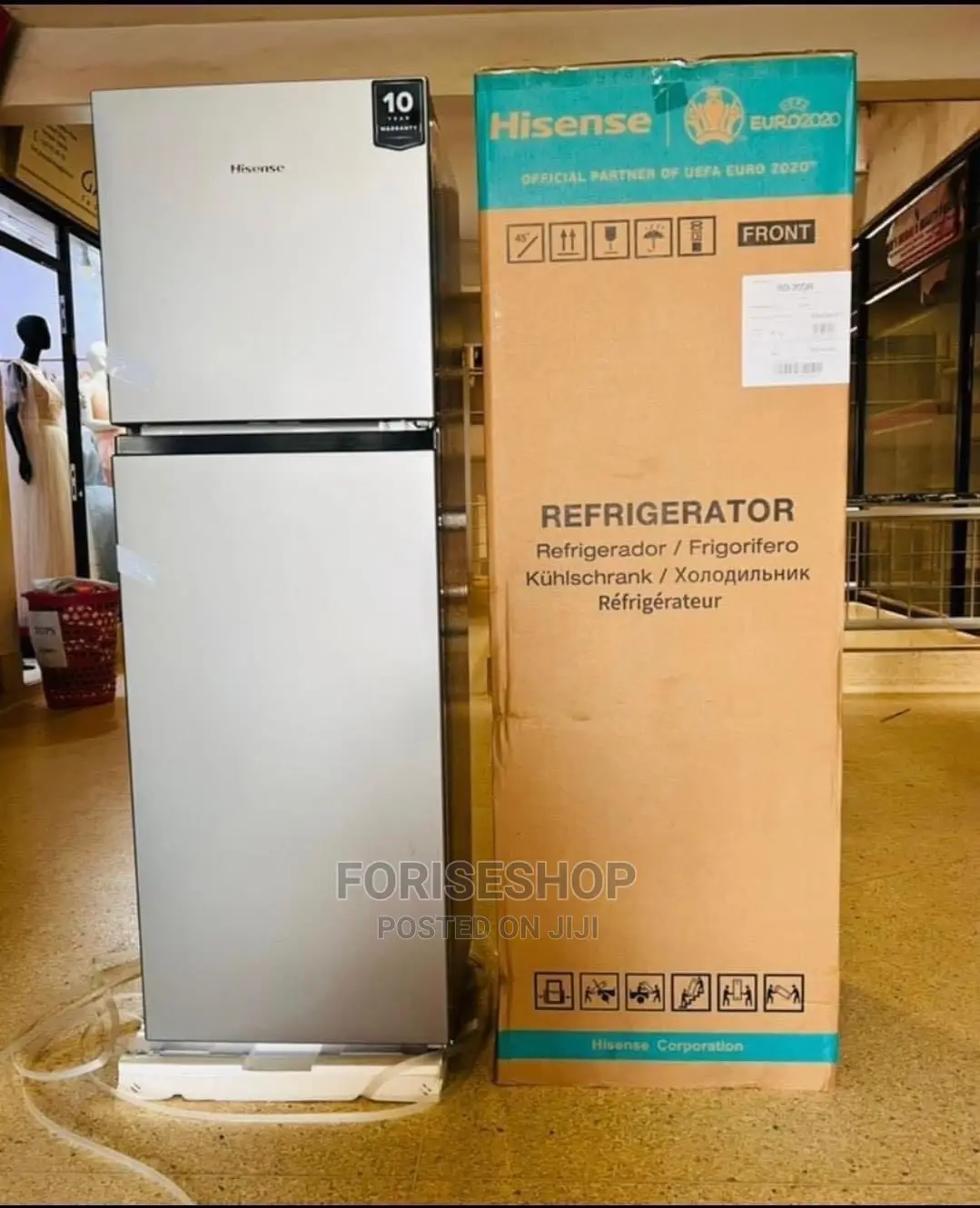 Hisense 200 Litres Double Door Fridge