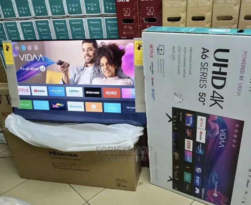 50 Inches Hisense Tv Frameless 4k Uhd Smart Tvs