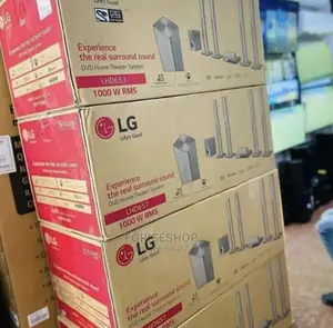 LG Home Theaters LHD657 Real Sound 4tall Boys Available