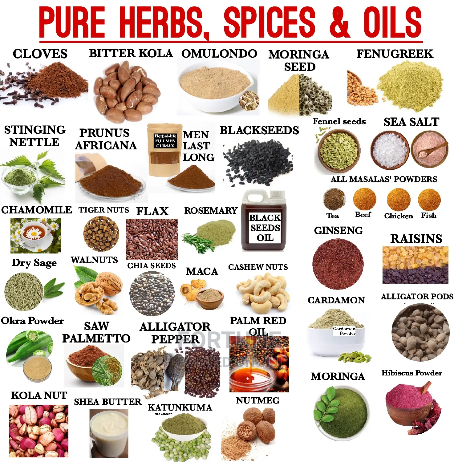 Spices and Herbs