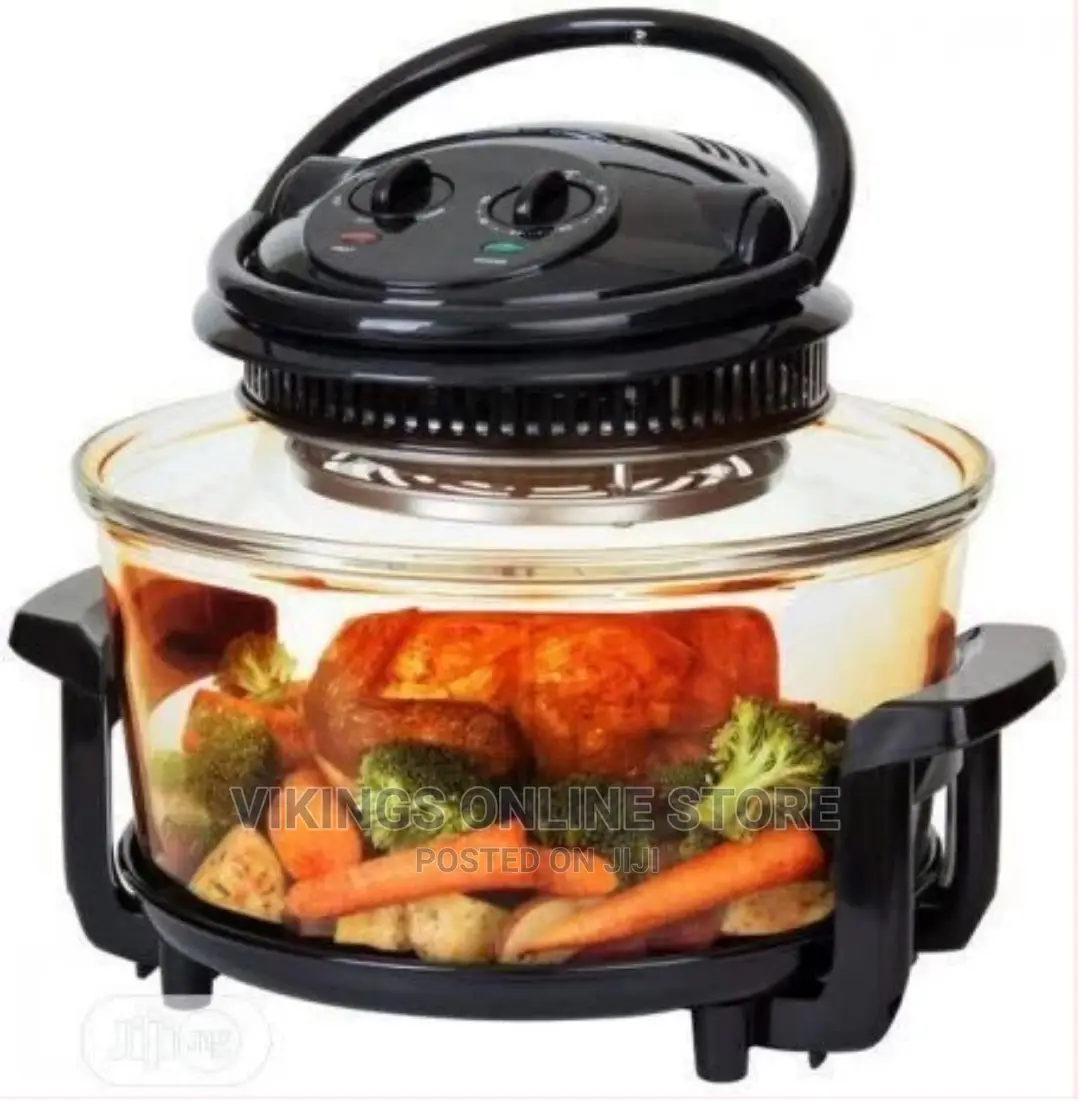 AVINAS 8 in 1 Halogen Microwave Oven Black 20L – Black