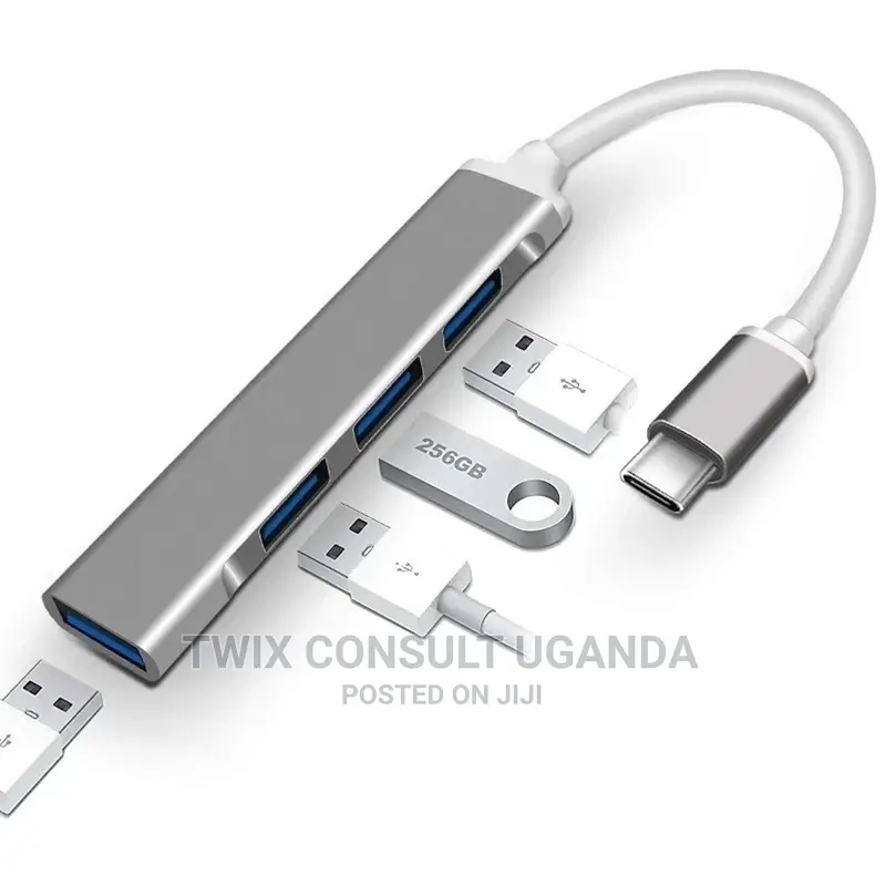 USB C HUB 3 0 Adapter 4 Port USB 3.0 High Speed