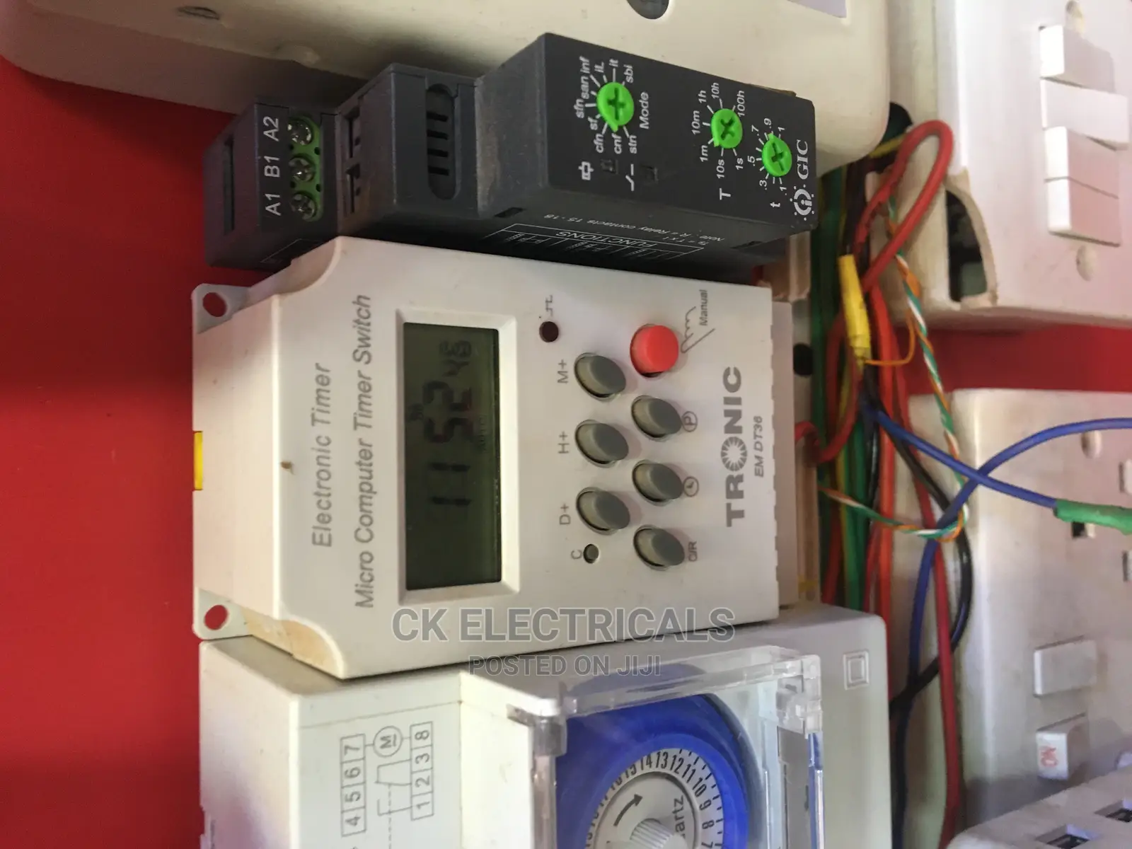 Both Digital and Anlog Timers Available