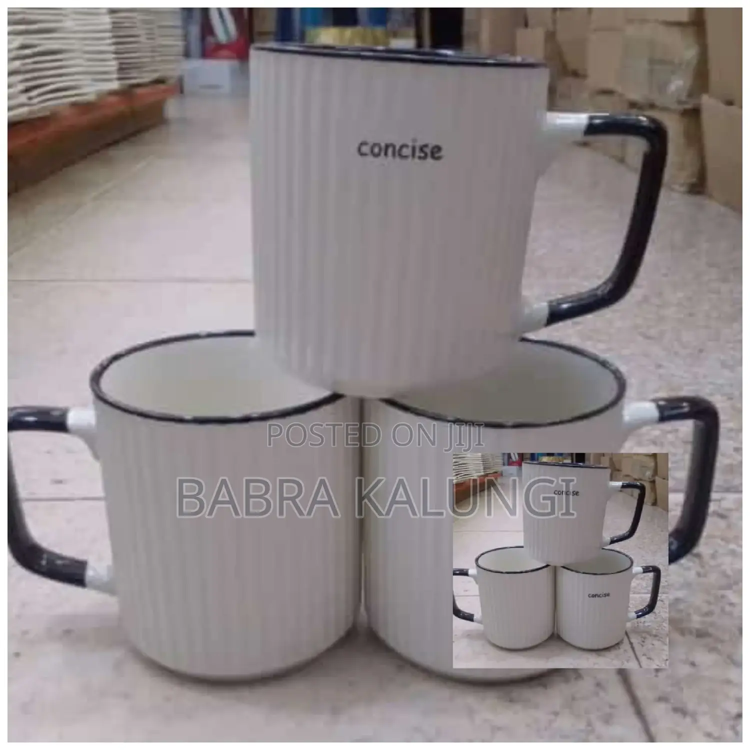 Ceramic Mug/ Cups 6pcs