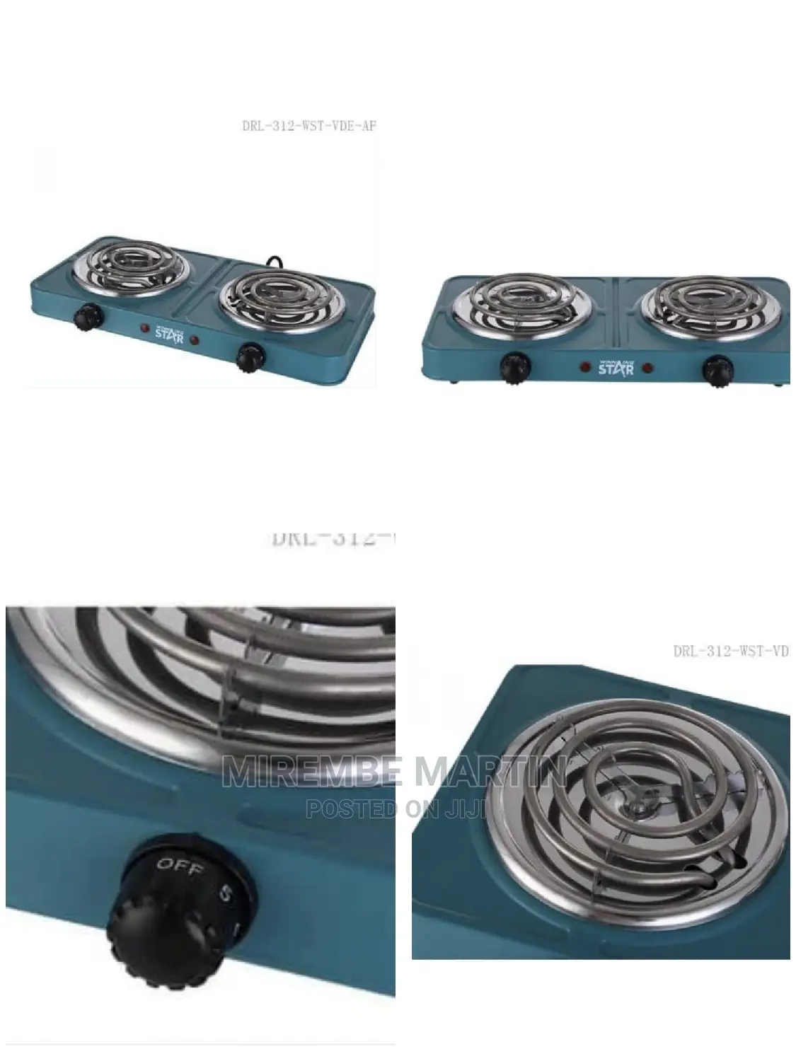 Winning Star Double Hot Plate
