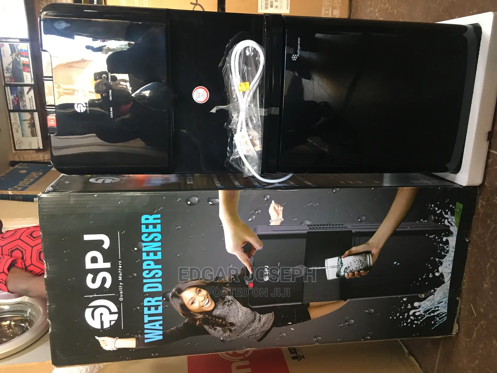 SPJ Water Dispenser With Refrigerator