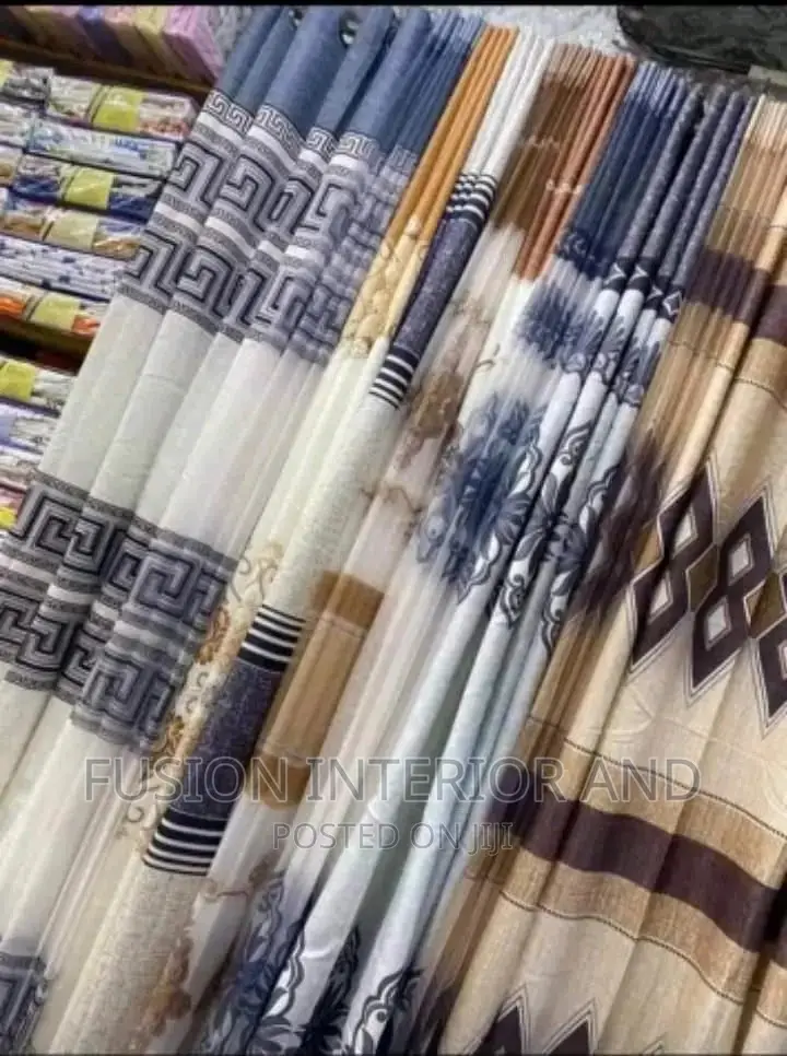 Chinese Already Made Curtains Set