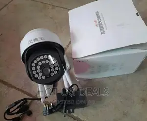4g Simcard 360° Solar Outdoor Surveillance Camera - White