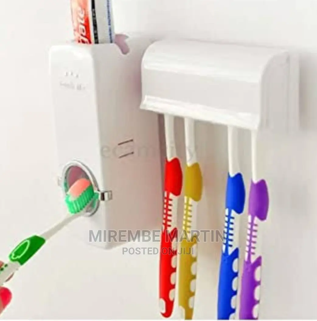 White Toothpaste Dispenser