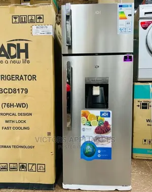 Brand New Adh Fridge 270L With Water Dispenser