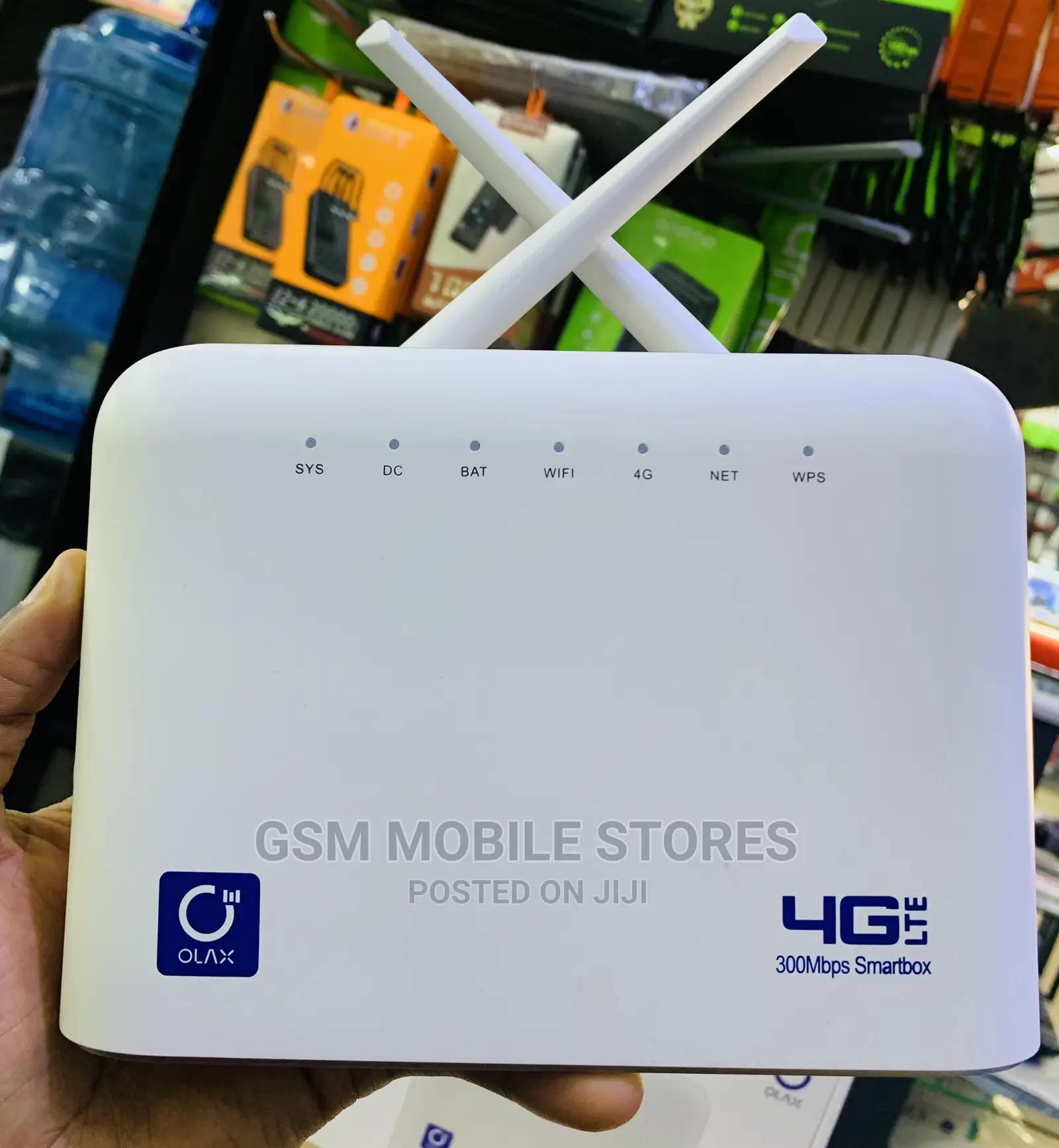 OLAX Wifi Router 300mbps 4glte Rechargeable 5000mah