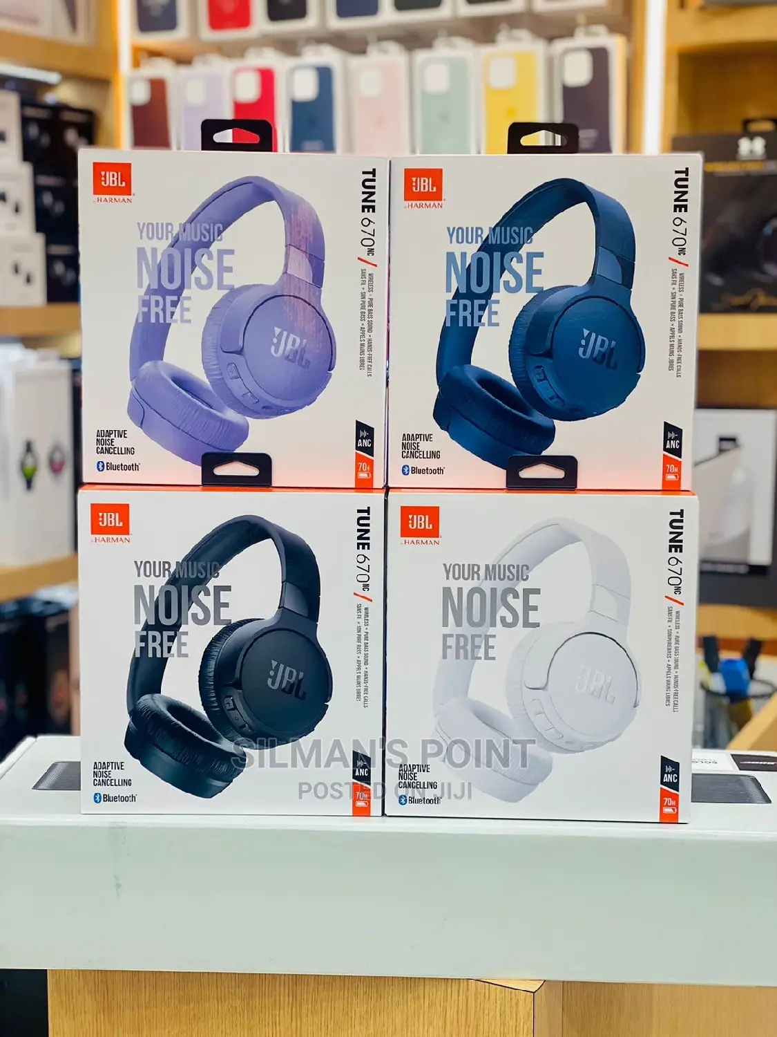 JBL Tune 670nc WIRELESS HEADPHONES