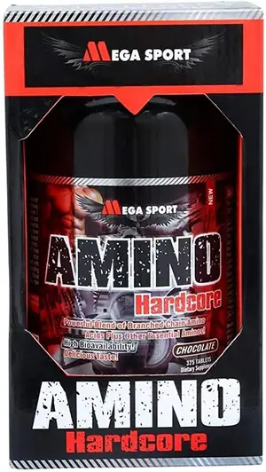 Mega Sport Amino Hardcore- 325 Tablets (Chocolate Taste)