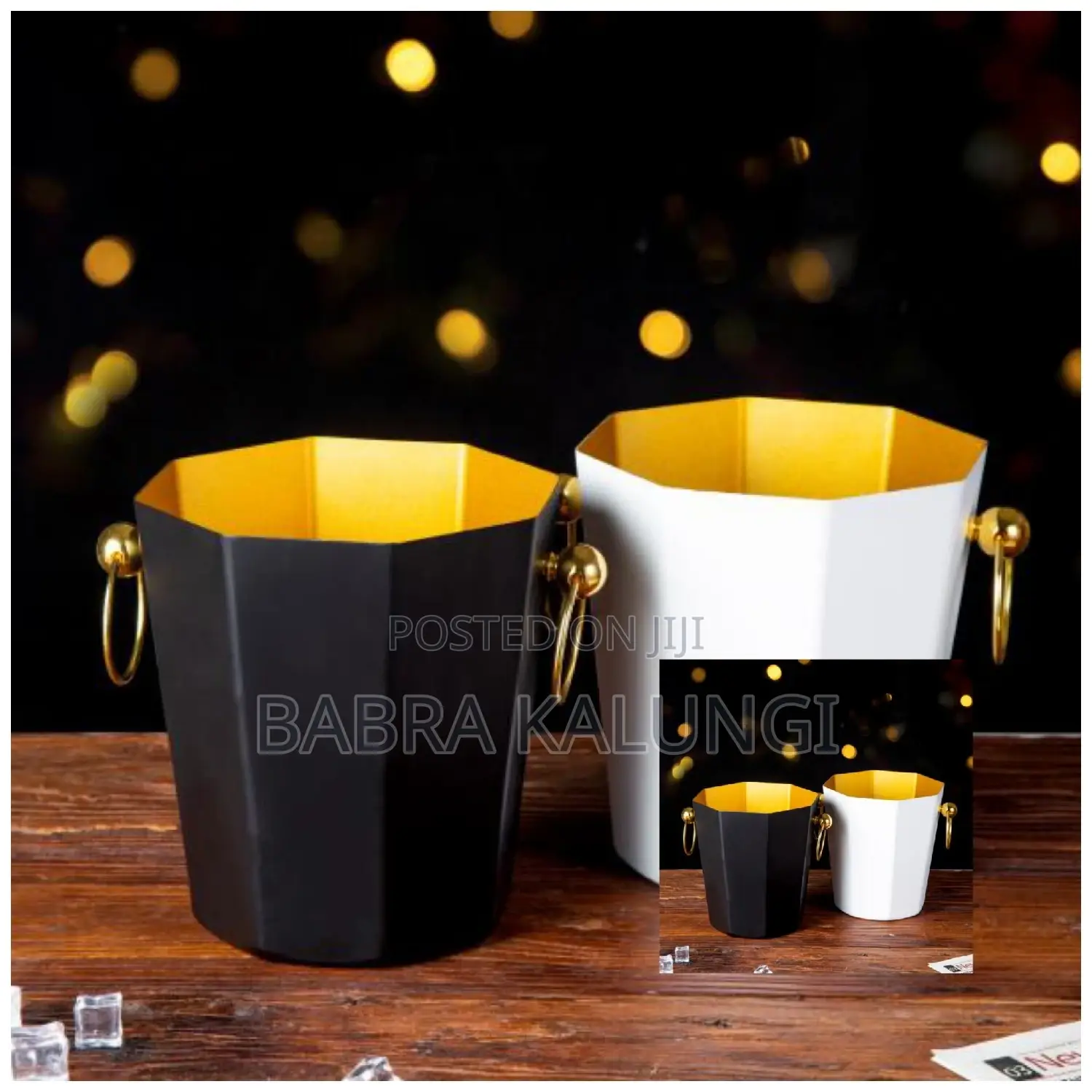Octagonal Ice Buckets