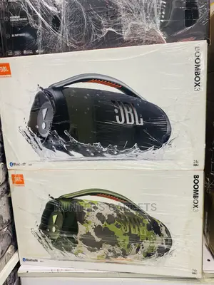 JBL Bluetooth Rechargeable Speaker Boombox3 New Model