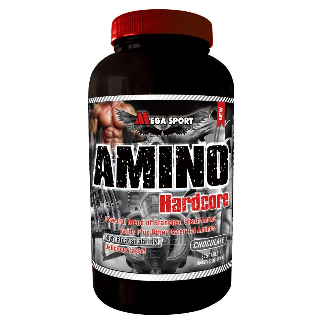 Mega Sport Amino Hardcore- 325 Tablets (Chocolate Taste)