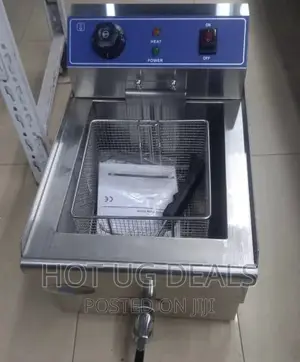 6l Ad Electric Deep Fryer - Silver