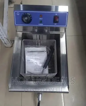 6l Ad Electric Deep Fryer - Silver