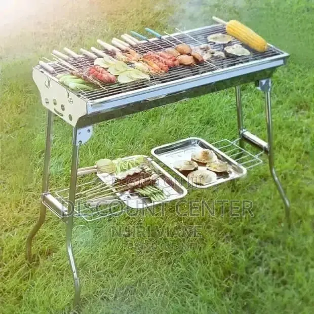Portable Folding Charcoal Barbacue Grill