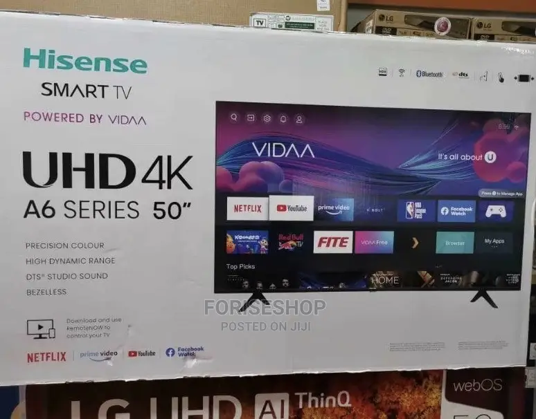 Hisense 50inch Smart 4k Uhd Tvs