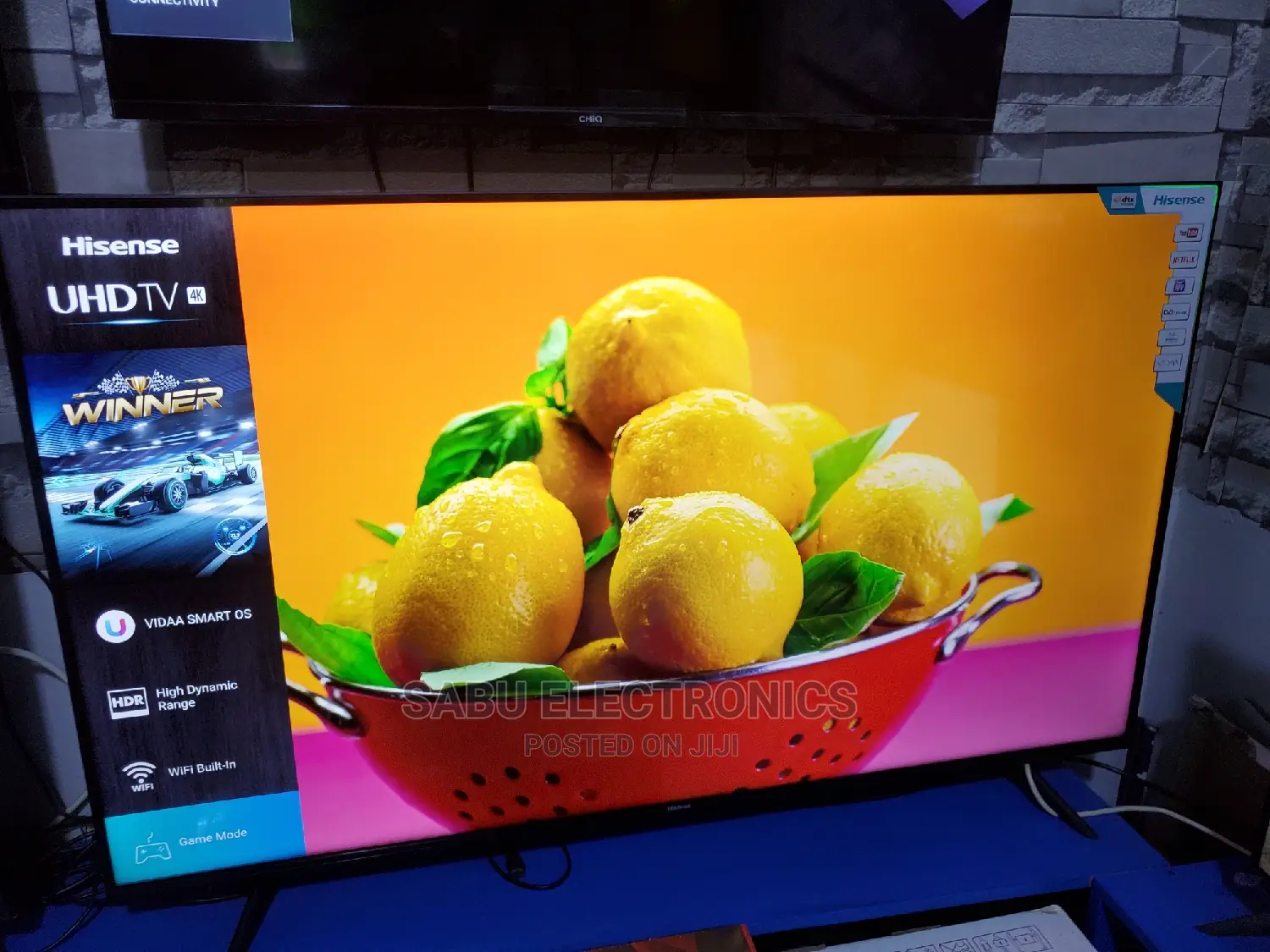 55 Inch Hisense Smart TV Frameless