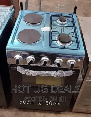 Spark Cooker 50x50cm 2gas And 2electric Plate With  Gas Oven