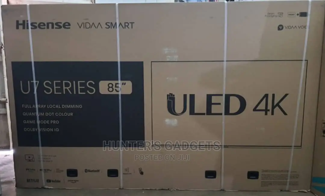 85 Inches Hisense Uled U7 Series Ultra Slim Brand New
