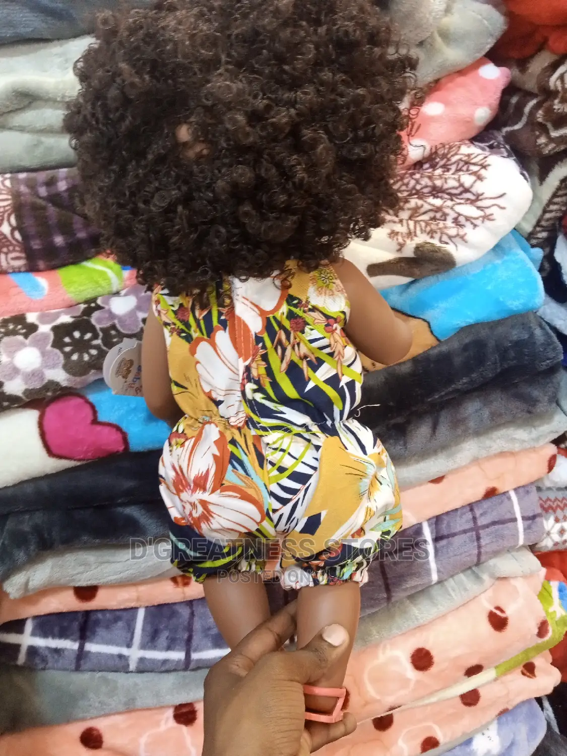 Black Beautiful Baby Doll