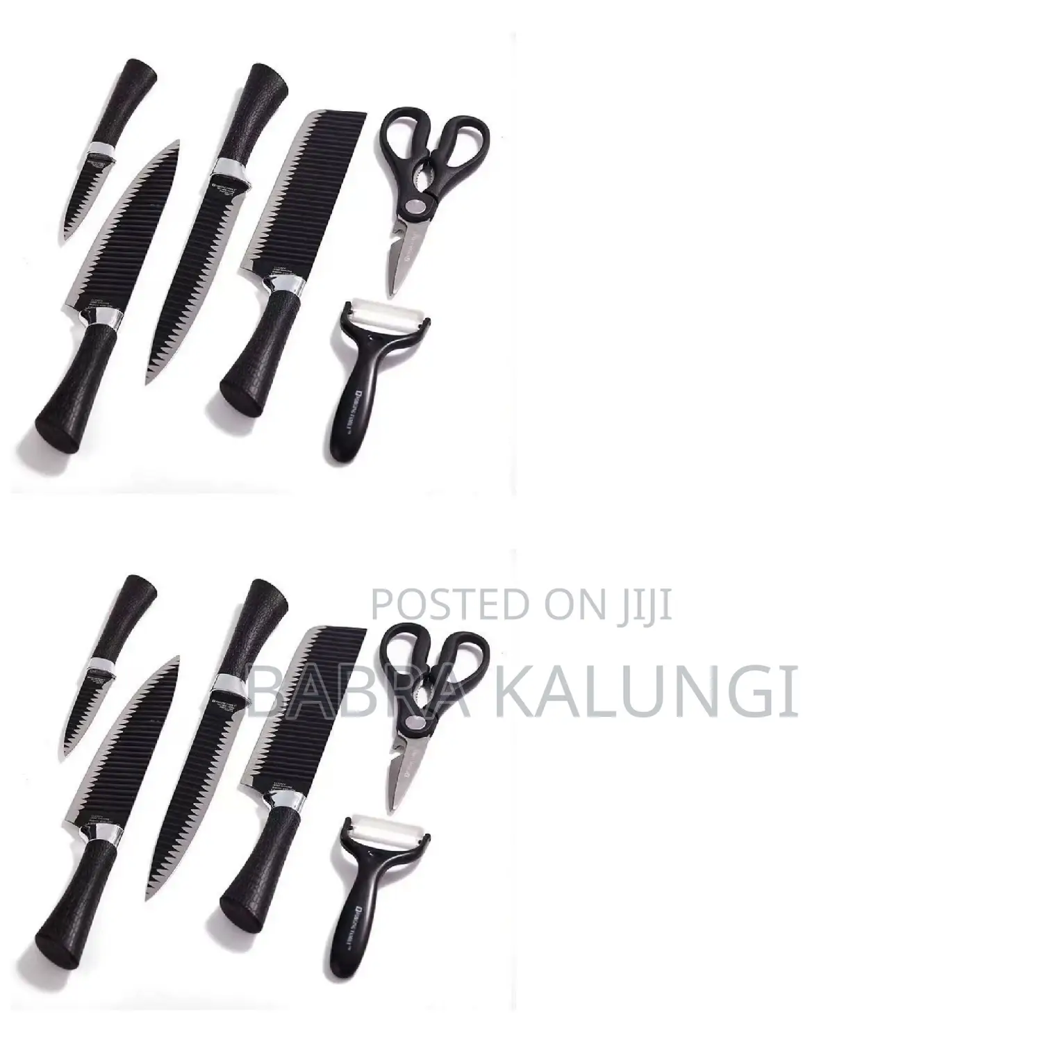 6 Type Knife Kitchen Ware
