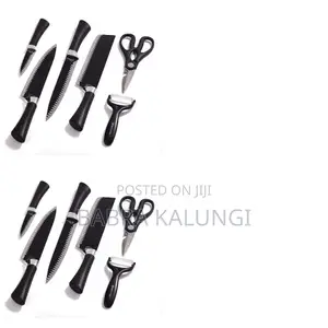 6 Type Knife Kitchen Ware