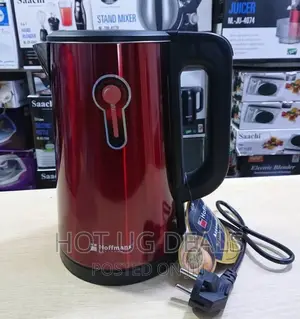 2.5l Hoffman Fast Boiling Electric Kettle Stainless Steel