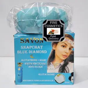 SNAPCHAT Soap Blue Diamond Gluta + Kojic Acid Whitening Soap