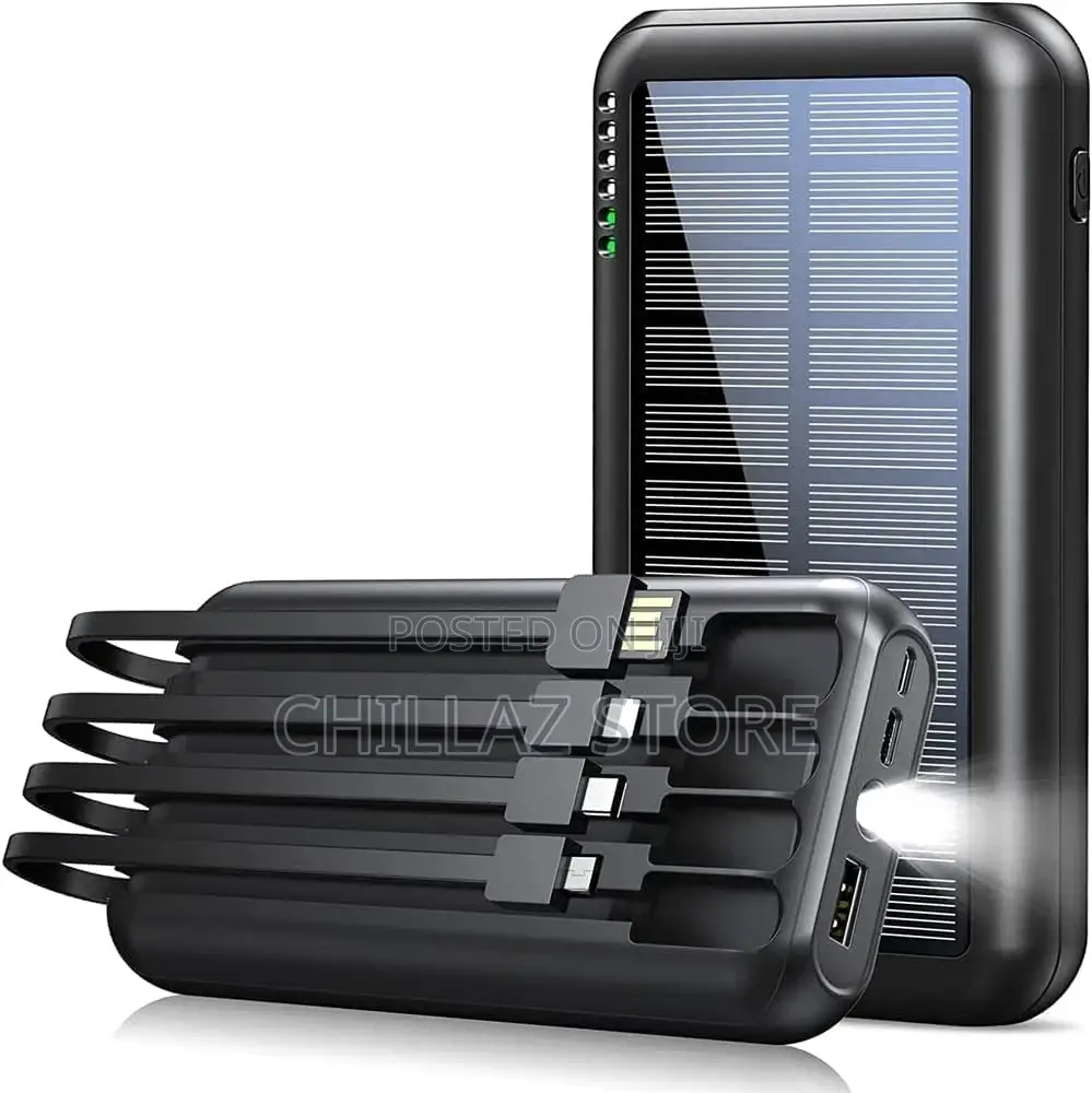 USB Charging Solar Power Bank.