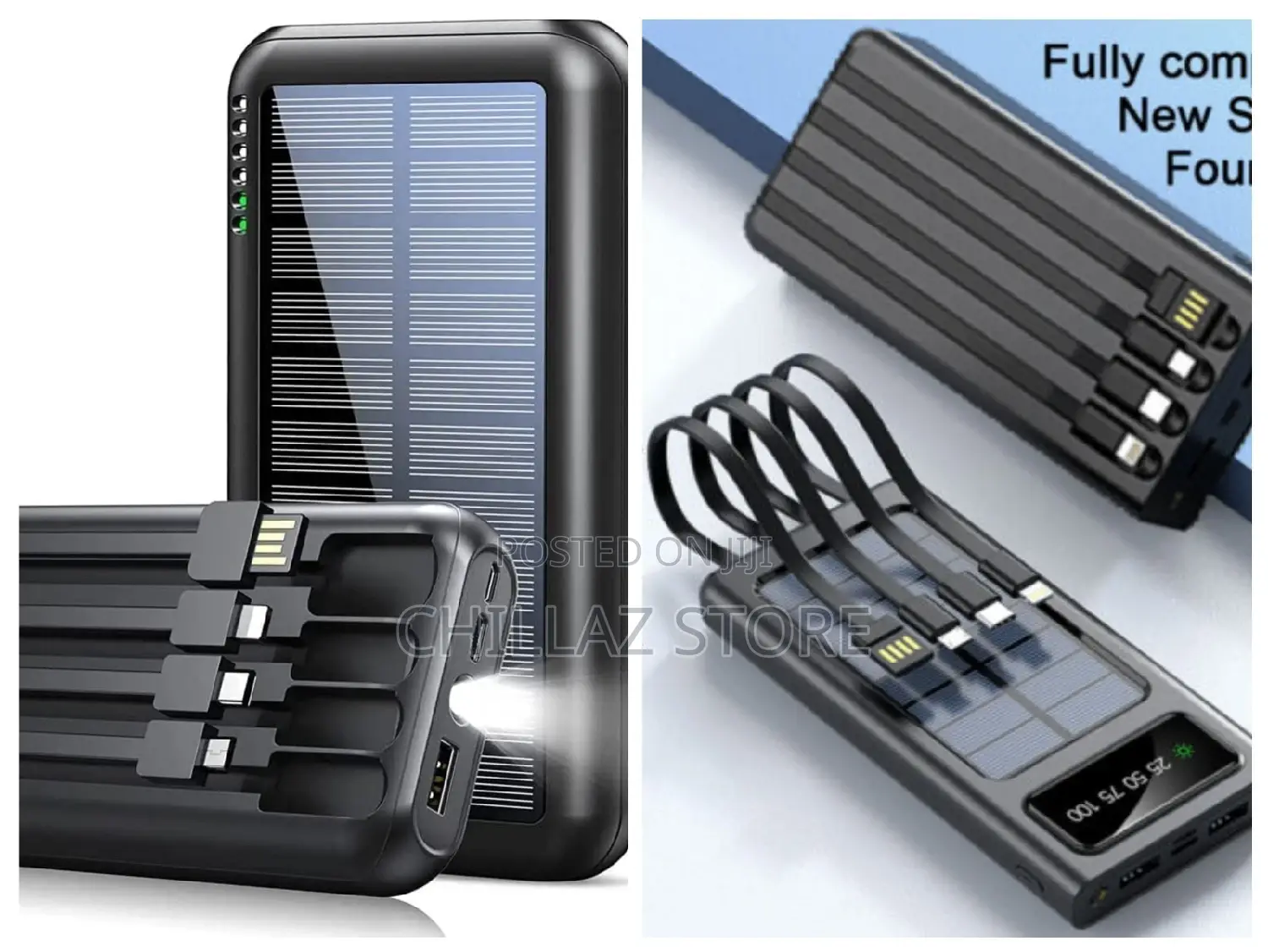 USB Charging Solar Power Bank.