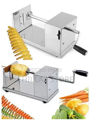 Manual Stainless Steel Potato Chips Slicer.