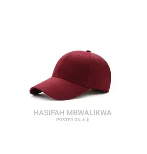 Plain Maroon Cap