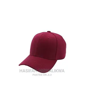 Plain Maroon Cap