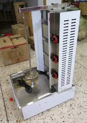 Automatic Gas Shawarma Machines \\ 3 Burners \\ COMMERCIAL.