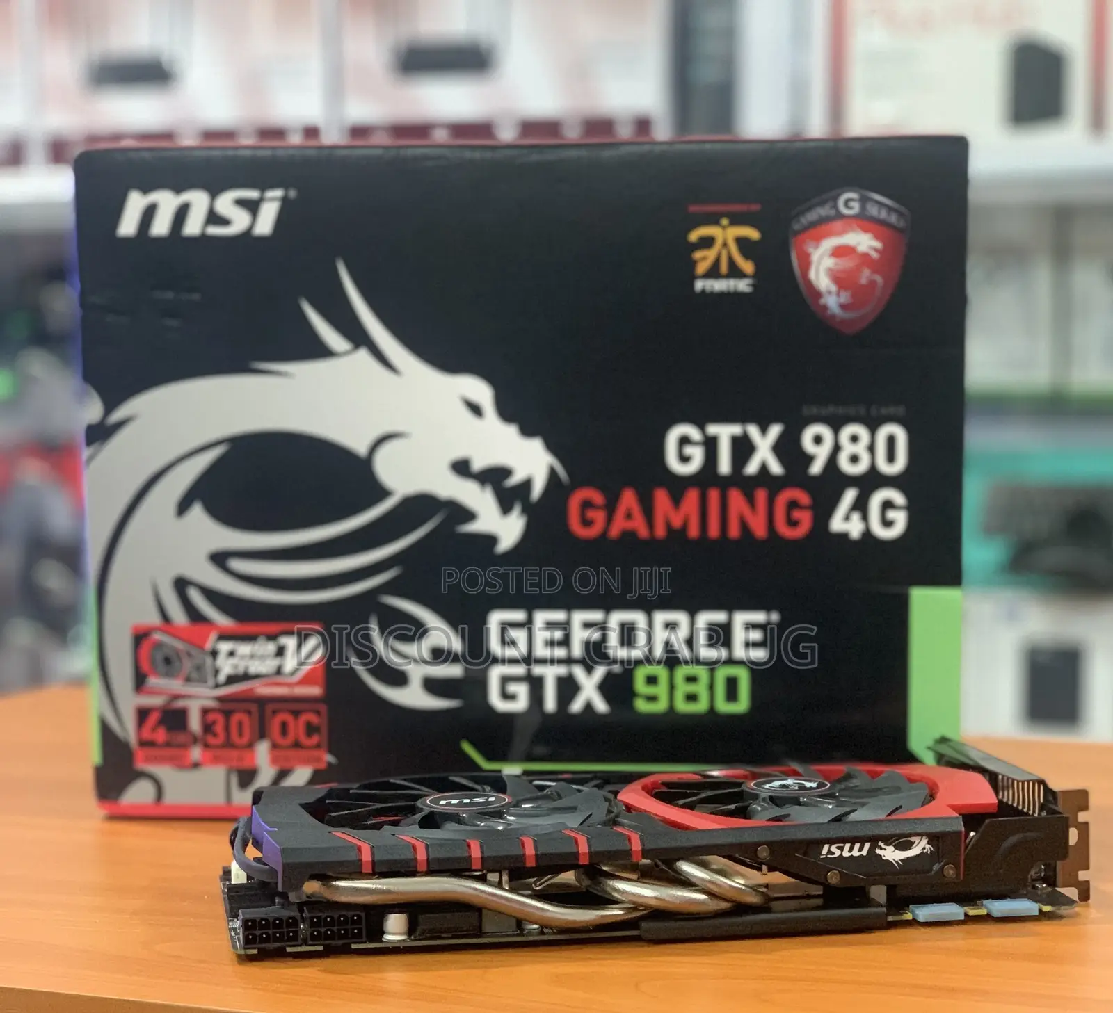 MSI GTX 980 4gb Dedicated Graphics Card