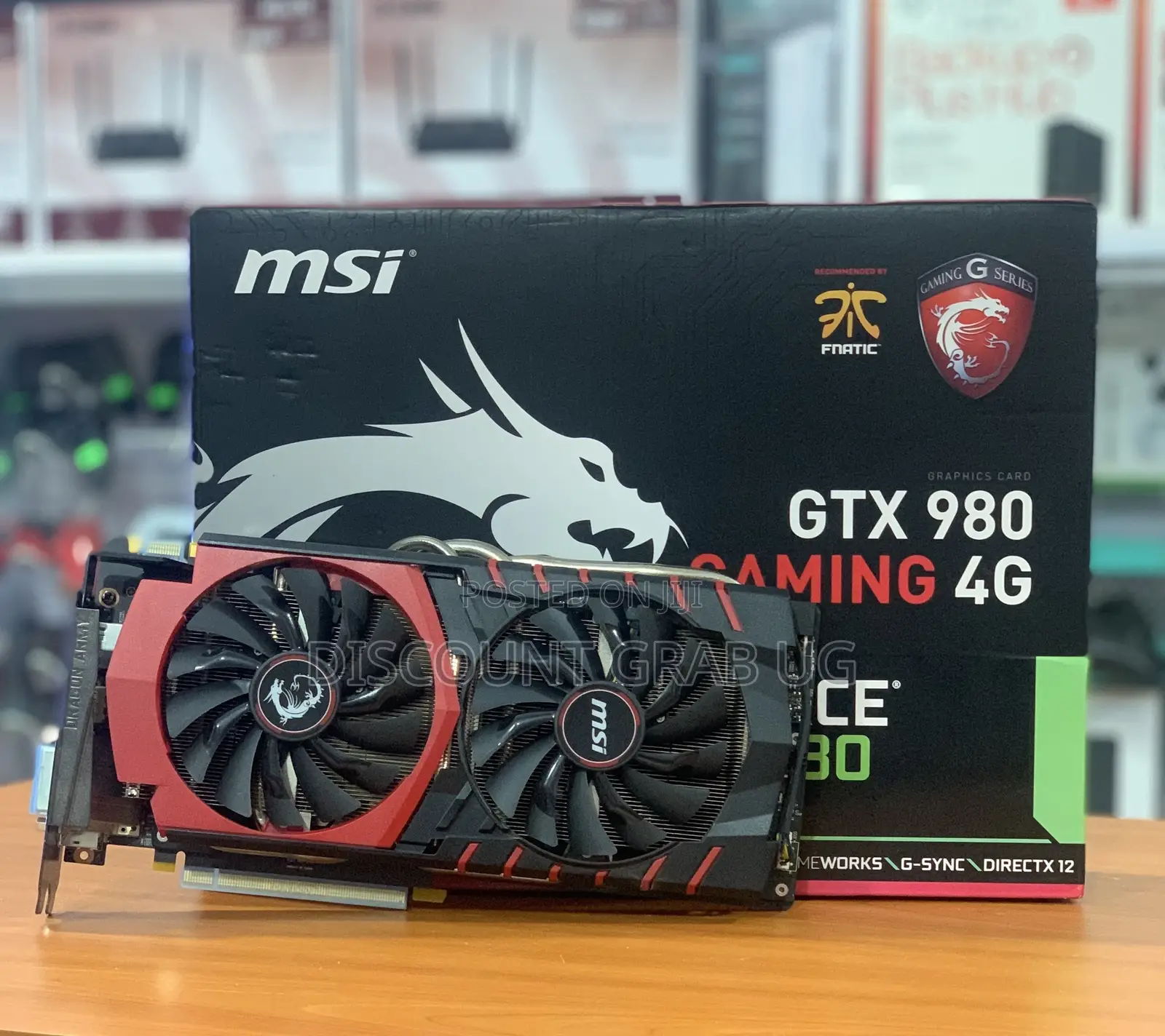 MSI GTX 980 4gb Dedicated Graphics Card
