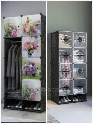 Cloths Plastic Wardrobe