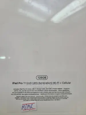 New Apple iPad Pro 11 (2022) 128 GB Gray