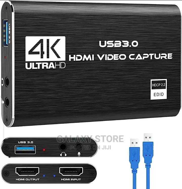 HDMI to USB 3.0 Video Capture Card Game Recorder XBOX PS4
