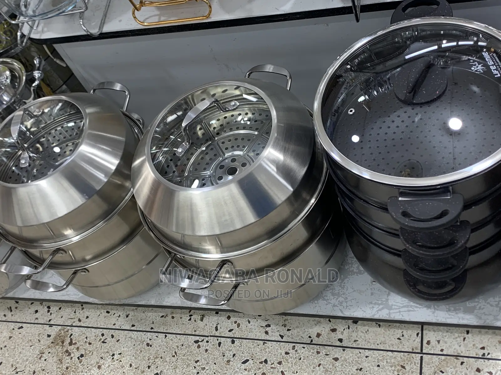 Steamer Saucepans Heavy Duty