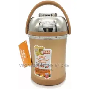 2 Litre Stainless Steel Food Flask Storage Lunch Container-