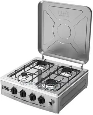 Winningstar 4 Burner Gas Stove Black Burner Kitchen Gas Hob