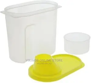 2.5 Litre Food Plastic Storage Grains Cereal Container.